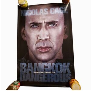 Bangkok Dangerous 2008 Original Advance Movie Poster 27x40 Nicolas Cage D/S
